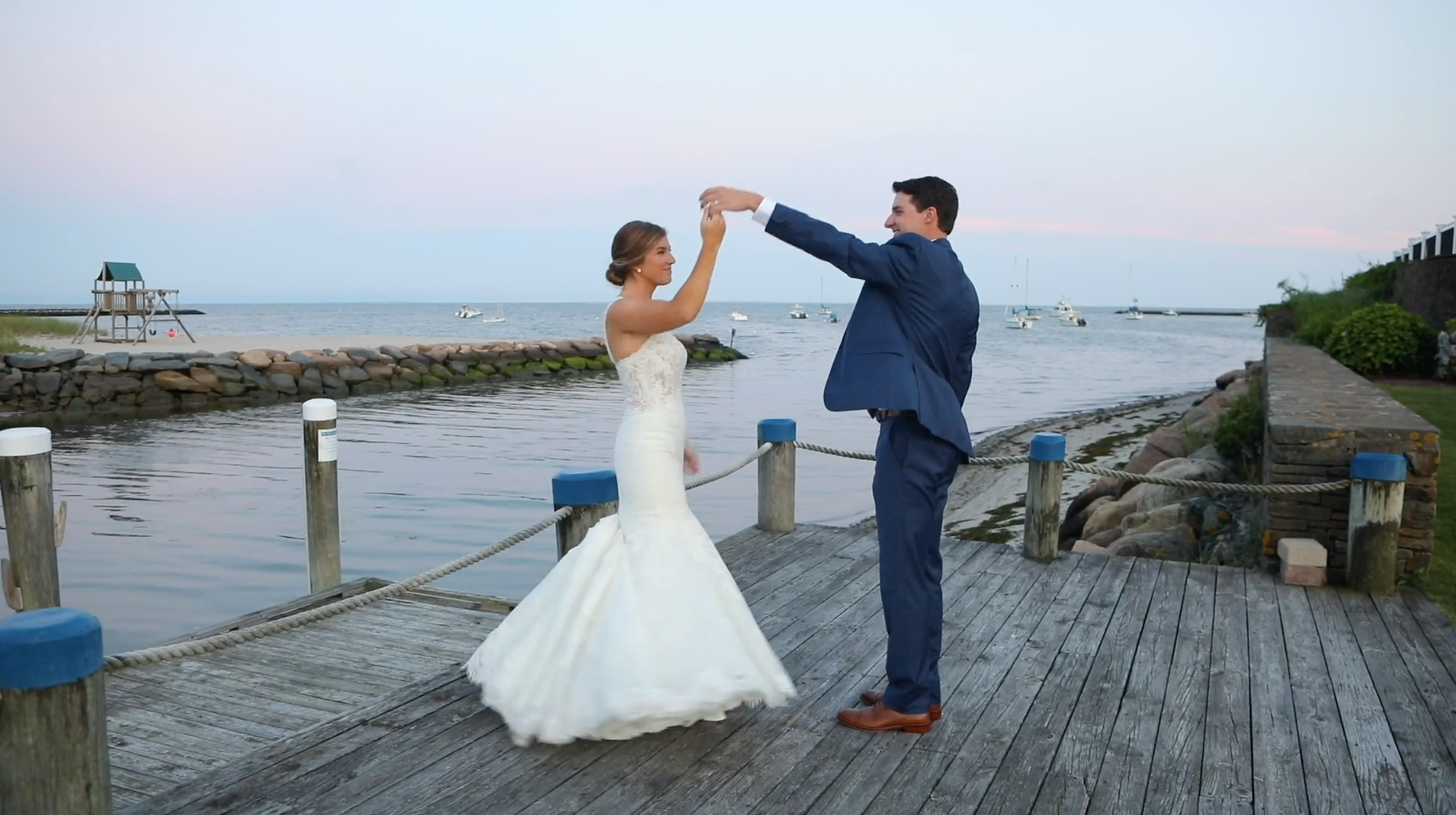 Wychmere Couple wedding film by Boston Wedding videographer
