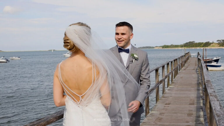 Wequassett Wedding First Look Jamie and Anthony 03