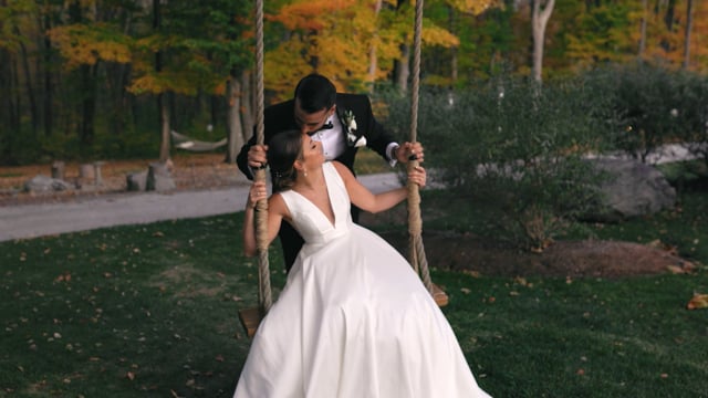 Picture-perfect Fall Smith Farm Gardens CT Wedding | Ilana + Rick 2 smith farm gardens ct wedding hi